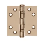 FORMANI Kogellagerscharnier | 76x76 | PVD Licht Brons | LBS7676 Rechte Hoeken