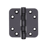 FORMANI Kogellagerscharnier | 76x76 | PVD Gun Metal | LBSA7676 Afgeronde Hoeken