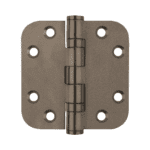 FORMANI Kogellagerscharnier | 76x76 | Brons | LBSA7676 Afgeronde hoeken