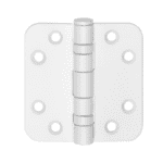 FORMANI Kogellagerscharnier | 76x76 | Wit | LBSA7676 Afgerond