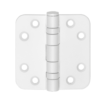 FORMANI Kogellagerscharnier | 76x76 | Wit | LBSA7676 Afgerond