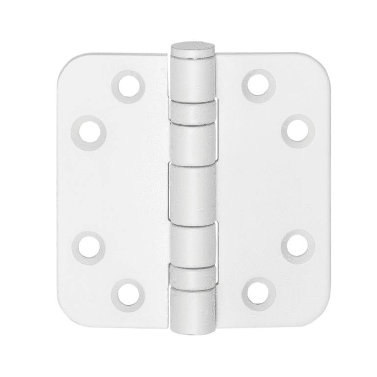 FORMANI Kogellagerscharnier | 76x76 | Wit | LBSA7676 Afgerond