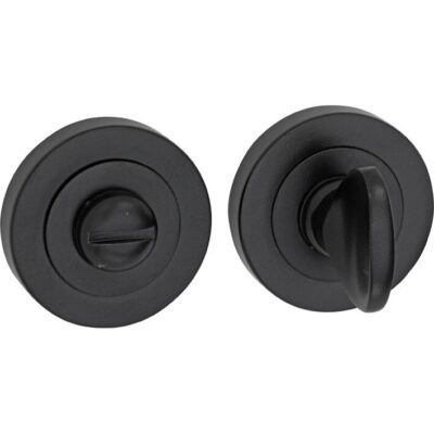 WC garnituur 8 mm Cardea mat zwart