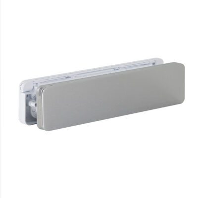 Homebox brievenbus - buitenklep geanodiseerd aluminium binnenklep wit RAL9010