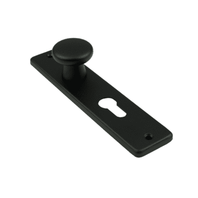 Knop type 160/40 vast kortschild 180/41 RH PC-maat 55 zwart 0170.200.0101