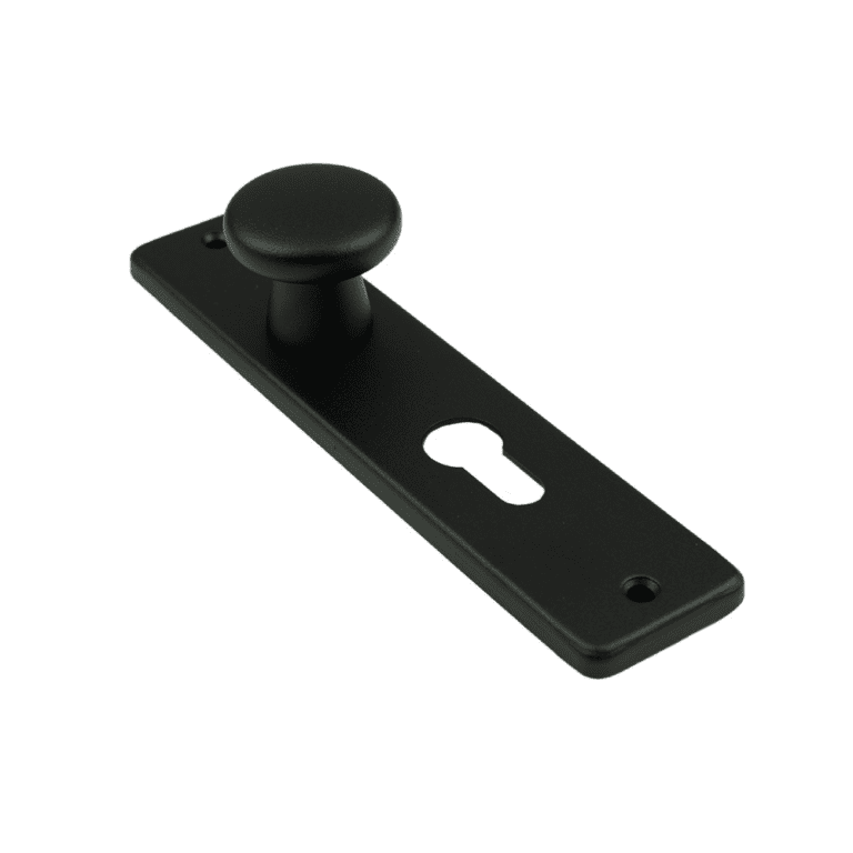 Knop type 160/40 vast kortschild 180/41 RH PC-maat 55 zwart 0170.200.0101