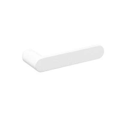 NUDA Deurkruk Pure Mat Wit op minimalistisch rozet