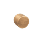 NUDA Deurknop Lui Brushed Goud op minimalistisch rozet