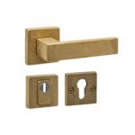 Set Achterdeurbeslag Vierkant