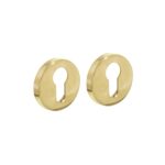 Intersteel Rozet profielcilindergat PVD Messingkleur