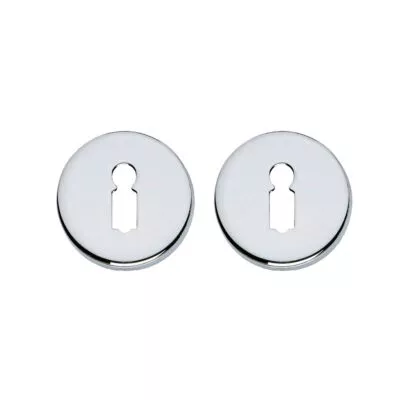 Intersteel | Rozet sleutelgat | Rond | Verdekt | Chroom