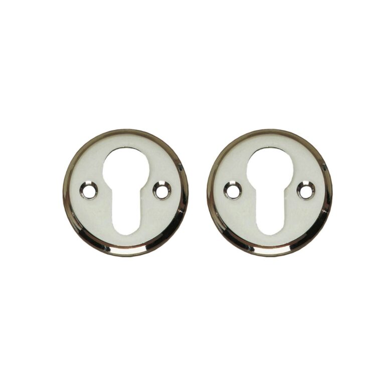 Intersteel | Rozet profielcilindergat | Schroefgat | Nikkel