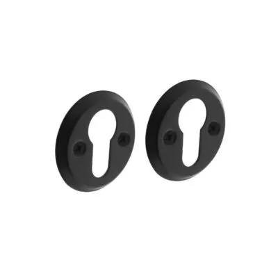Intersteel Rozet met 50x7mm Mat Zwart