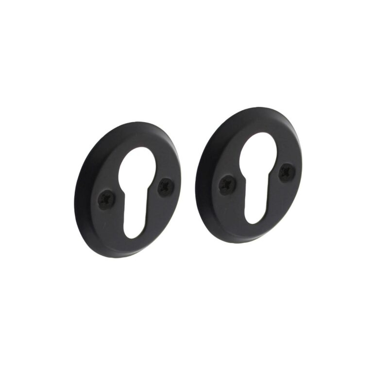 Intersteel Rozet met 50x7mm Mat Zwart