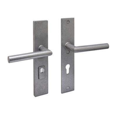 Intersteel SKG3 veiligheidsbeslag kruk/kruk Jura PC72 met kerntrekbeveiliging RVS Getrommeld