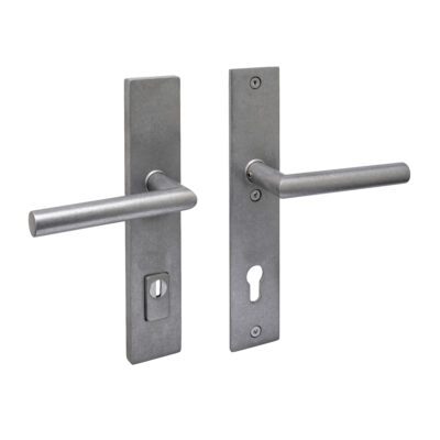 Intersteel SKG3 veiligheidsbeslag kruk/kruk Jura PC92 met kerntrekbeveiliging RVS Getrommeld