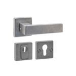 Set achterdeurbeslag Vierkant Deurkruk Amsterdam