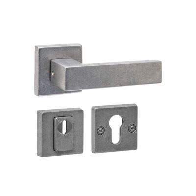 Set achterdeurbeslag Vierkant Deurkruk Amsterdam