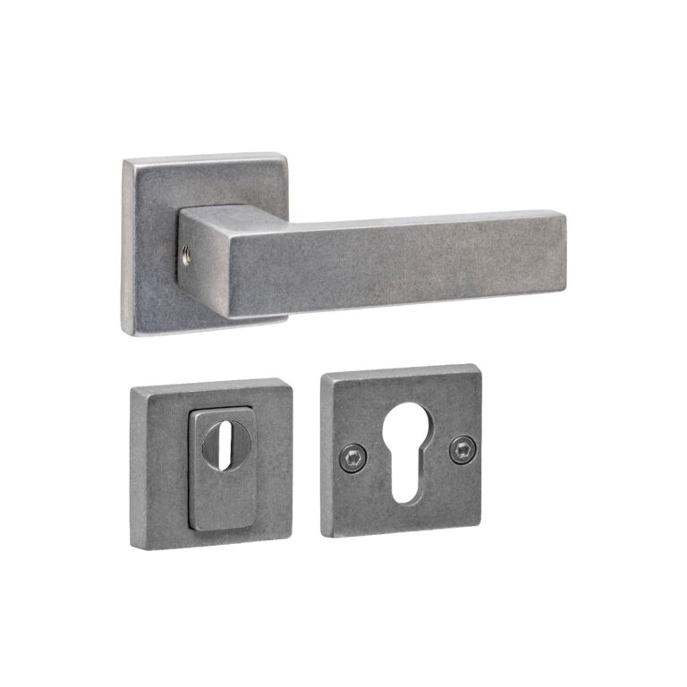 Set achterdeurbeslag Vierkant Deurkruk Amsterdam