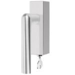 Formani PBI100-DKLOCK draaikiepgarnituur afsluitbaar mat roestvast staal linksdraaiend