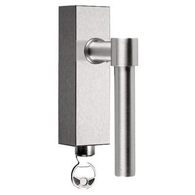 Formani PBL15-DKLOCK draaikiepgarnituur afsluitbaar mat roestvast staal rechts/ links draaiend