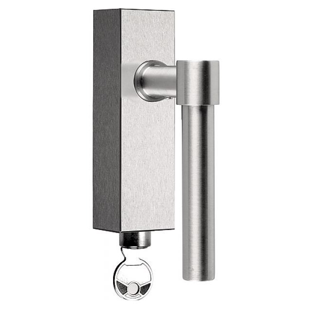 Formani PBL15-DKLOCK draaikiepgarnituur afsluitbaar mat roestvast staal rechts/ links draaiend