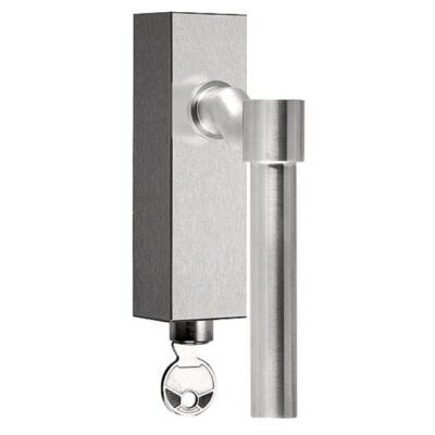 Formani PBL15F-DKLOCK draaikiepgarnituur verkropt afsluitbaar mat roestvast staal rechts/ links draaiend