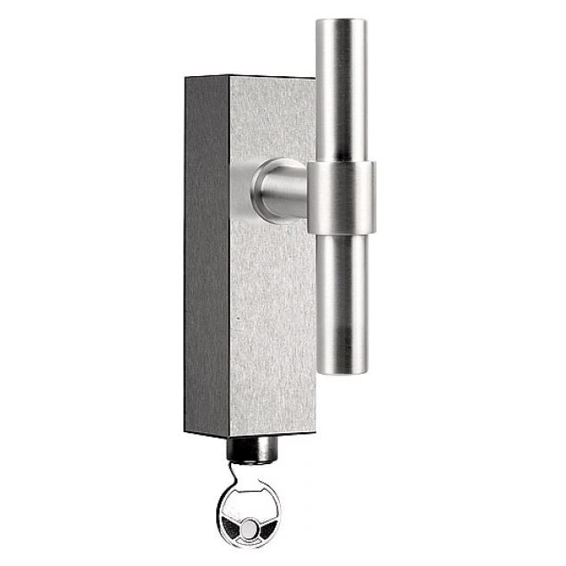 Formani PBT15-DKLOCK draaikiepgarnituur afsluitbaar mat roestvast staal rechts/ links draaiend