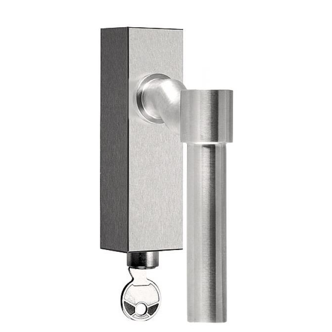 Formani PBL20F-DKLOCK draaikiepgarnituur verkropt afsluitbaar mat roestvast staal rechts/ links draaiend