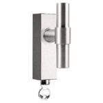 Formani PBT20-DKLOCK draaikiepgarnituur afsluitbaar mat roestvast staal rechts/ links draaiend