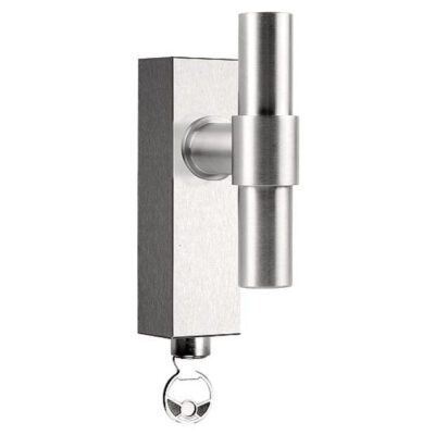 Formani PBT20-DKLOCK draaikiepgarnituur afsluitbaar mat roestvast staal rechts/ links draaiend