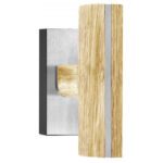 Formani PBT22-DK draaikiepgarnituur niet afsluitbaar mat roestvast staal/ eikenhout rechts/links draaiend