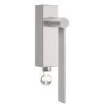 Formani EG-DKLOCK draaikiepgarnituur afsluitbaar mat roestvast staal linksdraaiend