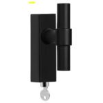 Formani PBT20-DKLOCK draaikiepgarnituur afsluitbaar mat zwart rechts/links draaiend