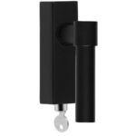 Formani PBL20-DKLOCK draaikiepgarnituur afsluitbaar mat zwart rechts/links draaiend