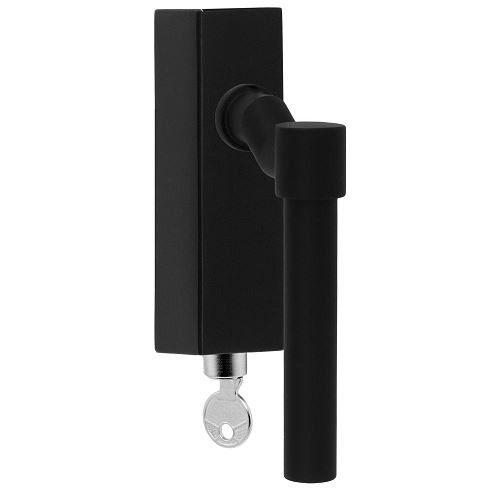 Formani PBL15F-DKLOCK draaikiepgarnituur verkropt afsluitbaar mat zwart rechts/links draaiend