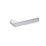 NUDA Deurkruk Baar Gepolijst Chroom op minimalistisch rozet