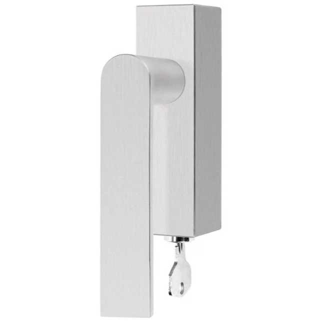 Formani PBA100-DKLOCK draaikiepgarnituur afsluitbaar mat roestvast staal rechtsdraaiend