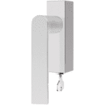 Formani PBA101-DKLOCK draaikiepgarnituur afsluitbaar mat roestvast staal linksdraaiend