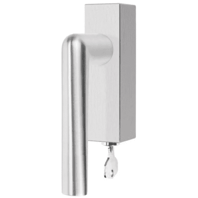 Formani PBI101-DKLOCK draaikiepgarnituur afsluitbaar mat roestvast staal linksdraaiend