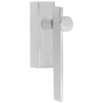 Formani BB100-DKLOCK draaikiepgarnituur afsluitbaar mat roestvast staal linksdraaiend