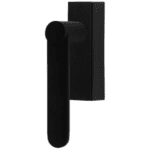 Formani BB103-DKLOCK draaikiepgarnituur afsluitbaar mat zwart rechtsdraaiend