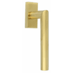 Formani LB2-DK-Q draaikiepgarnituur niet afsluitbaar PVD mat goud rechts/ linksdraaiend