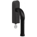 Formani EV100-DKLOCK-O draaikiepgarnituur afsluitbaar mat zwart rechts/links draaiend