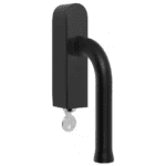 Formani EV101-DKLOCK-O draaikiepgarnituur afsluitbaar mat zwart rechts/links draaiend