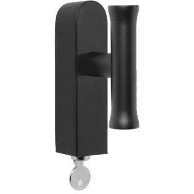 Formani EV102-DKLOCK-O draaikiepgarnituur afsluitbaar mat zwart rechts/links draaiend