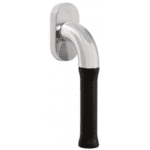 Formani EV100-DK-O draaikiepgarnituur niet afsluitbaar gepolijst roestvast staal/ mat zwart rechts/ links draaiend