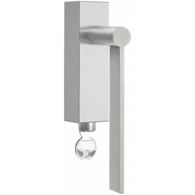 Formani EG-DKLOCK draaikiepgarnituur afsluitbaar mat roestvast staal linksdraaiend