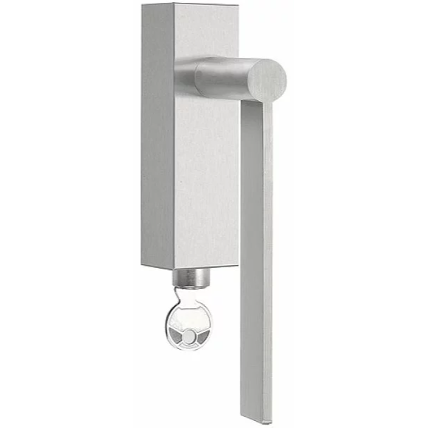 Formani EG-DKLOCK draaikiepgarnituur afsluitbaar mat roestvast staal linksdraaiend