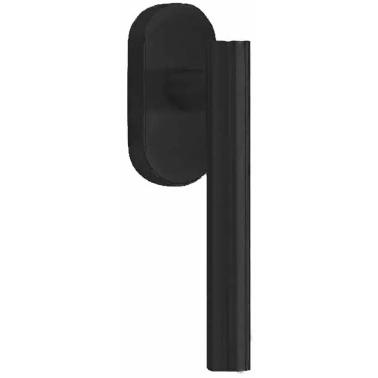 Formani LB7-DK-O draaikiepgarnituur niet afsluitbaar mat zwart rechts/links draaiend